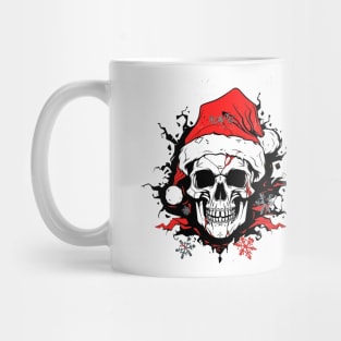 Christmas Celebration with a Skull Twist Mug
